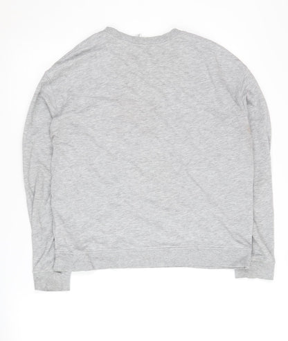 H&M Women’s Grey Pullover Sweatshirt Size M