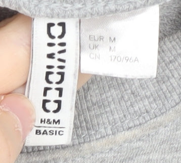 H&M Women’s Grey Pullover Sweatshirt Size M