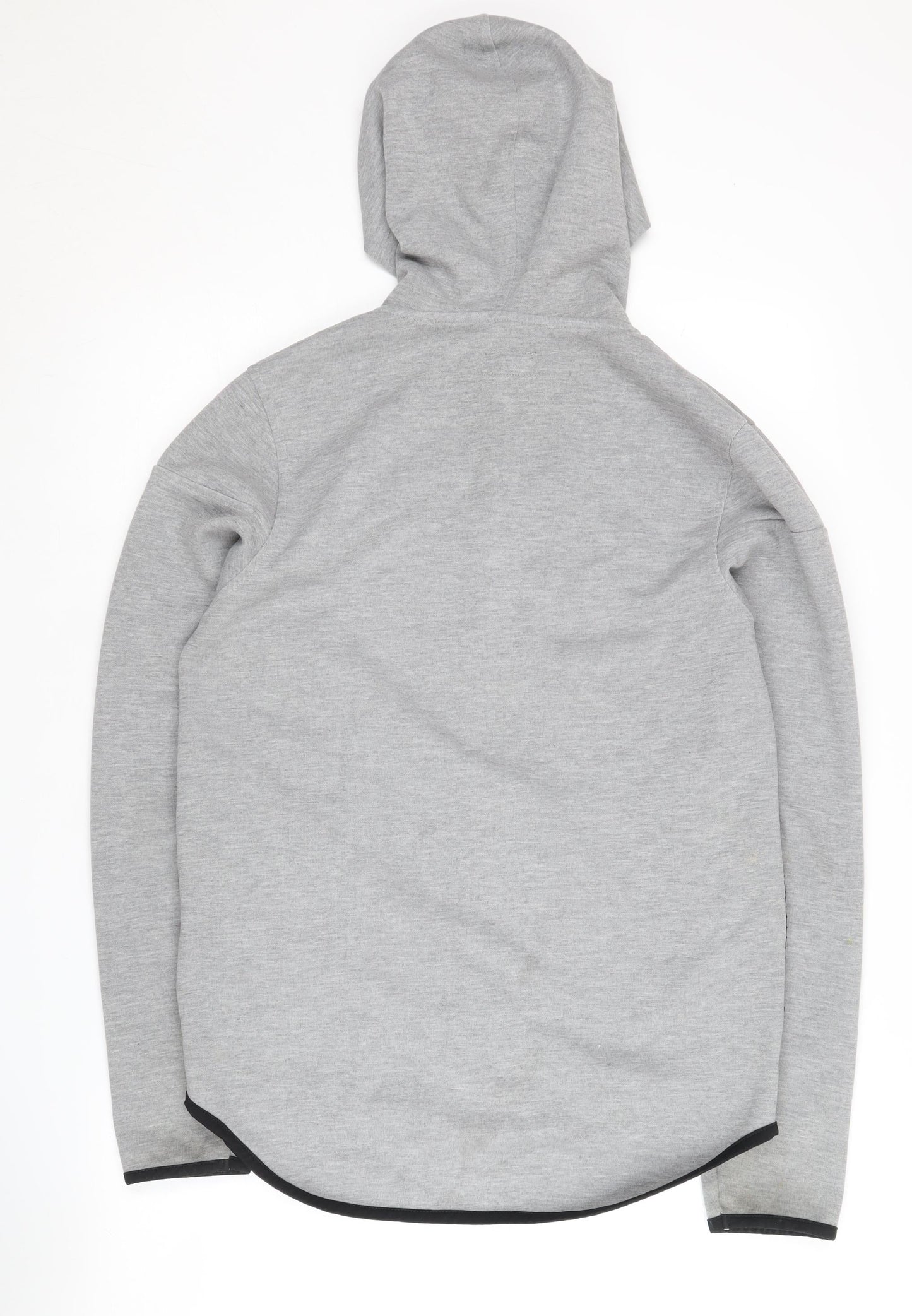 Mens UK Size S JACK & JONES Grey Full Zip Hoodie