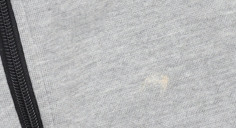 Mens UK Size S JACK & JONES Grey Full Zip Hoodie