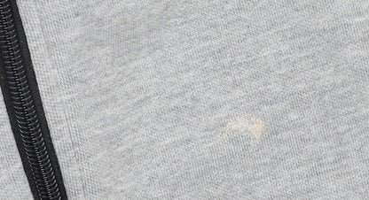 Mens UK Size S JACK & JONES Grey Full Zip Hoodie