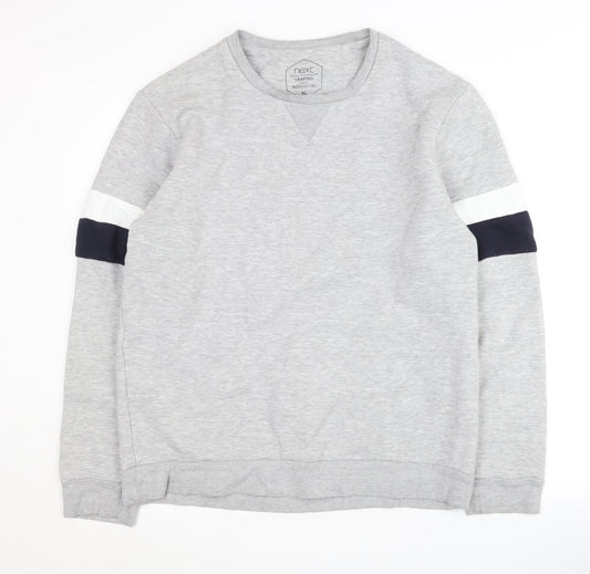 Mens UK Size XL NEXT Grey Pullover Sweatshirt