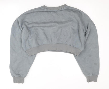 Rising Women's Grey Pullover Sweatshirt S/M