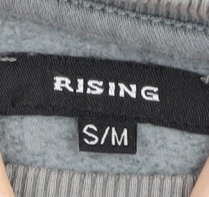Rising Women's Grey Pullover Sweatshirt S/M