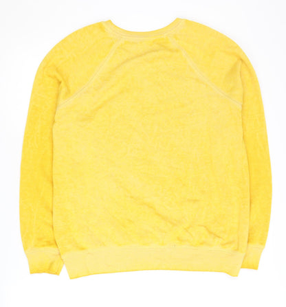 Womens UK Size M NEXT Yellow Sweatshirt Sweatshirt