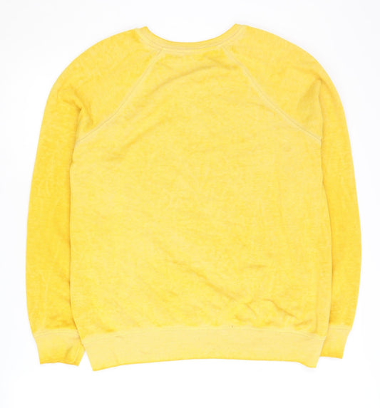 Womens UK Size M NEXT Yellow Sweatshirt Sweatshirt