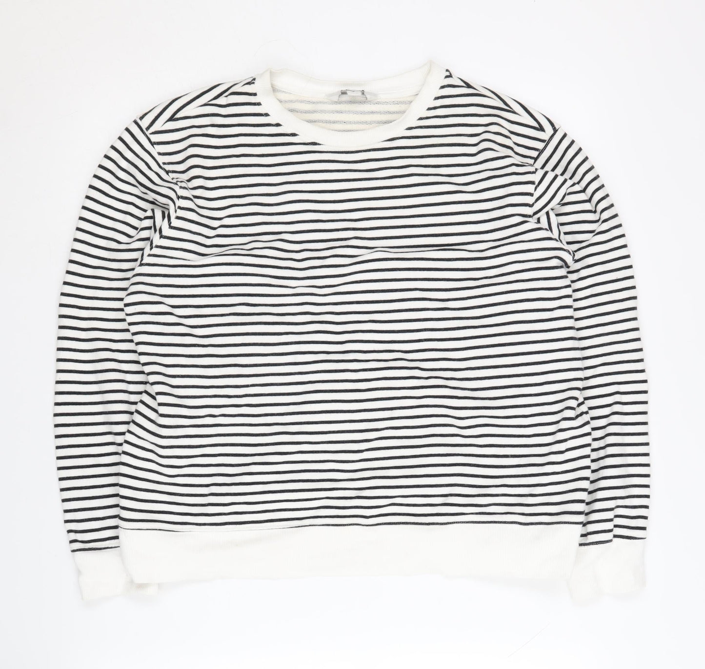 Womens UK Size M Marks and Spencer Black Pullover Sweatshirt