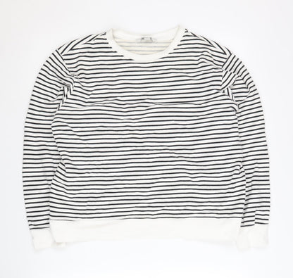 Womens UK Size M Marks and Spencer Black Pullover Sweatshirt