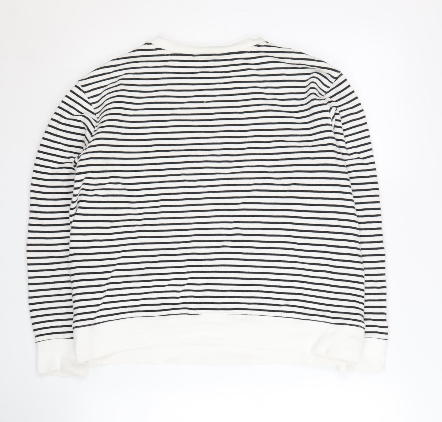 Womens UK Size M Marks and Spencer Black Pullover Sweatshirt