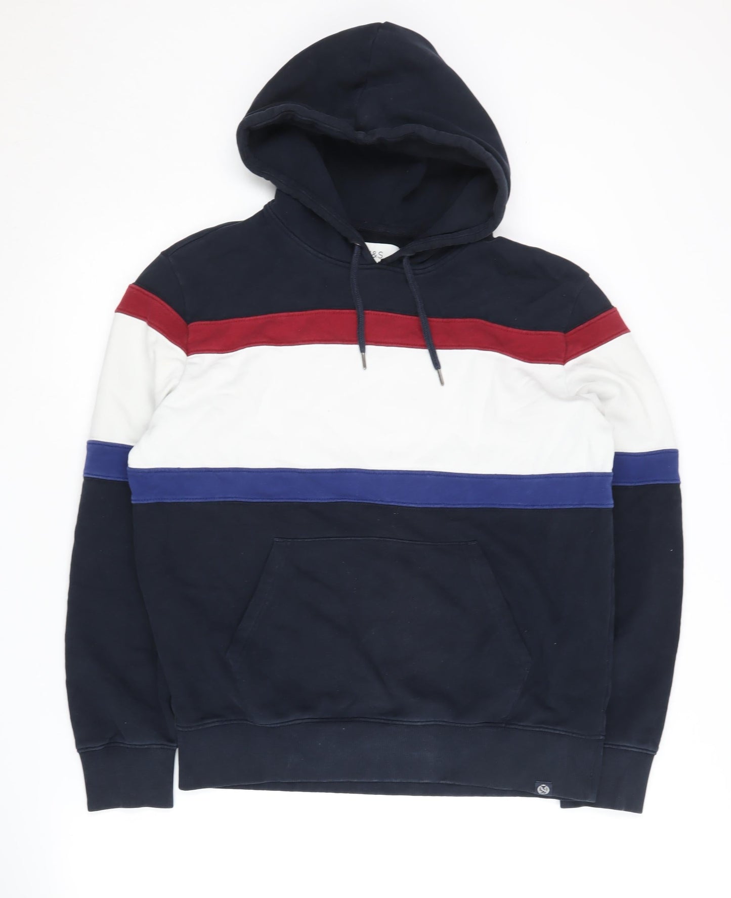 Mens UK Size M Marks and Spencer Multicoloured Pullover Hoodie