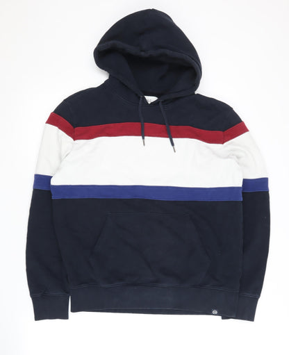Mens UK Size M Marks and Spencer Multicoloured Pullover Hoodie