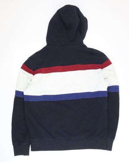 Mens UK Size M Marks and Spencer Multicoloured Pullover Hoodie