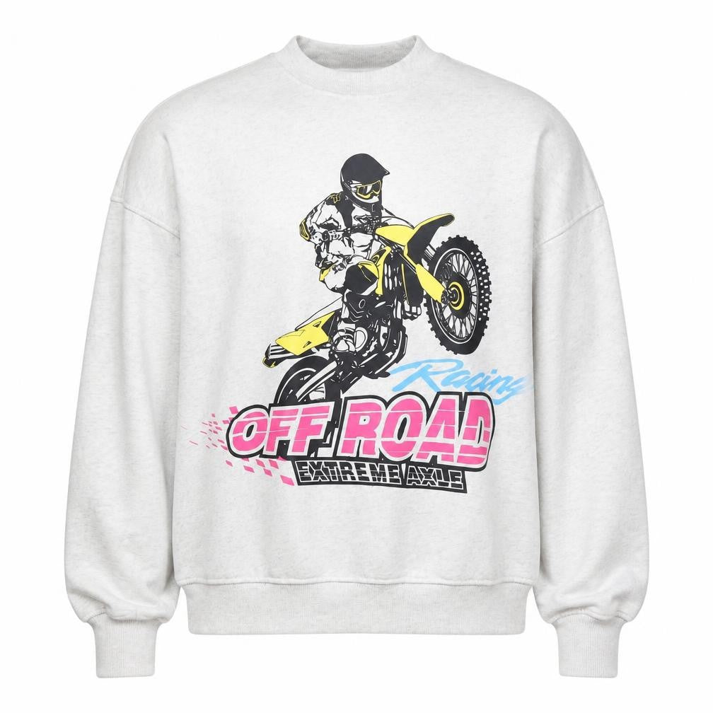 Unisex Adults UK Size S H&M Grey Pullover Sweatshirt