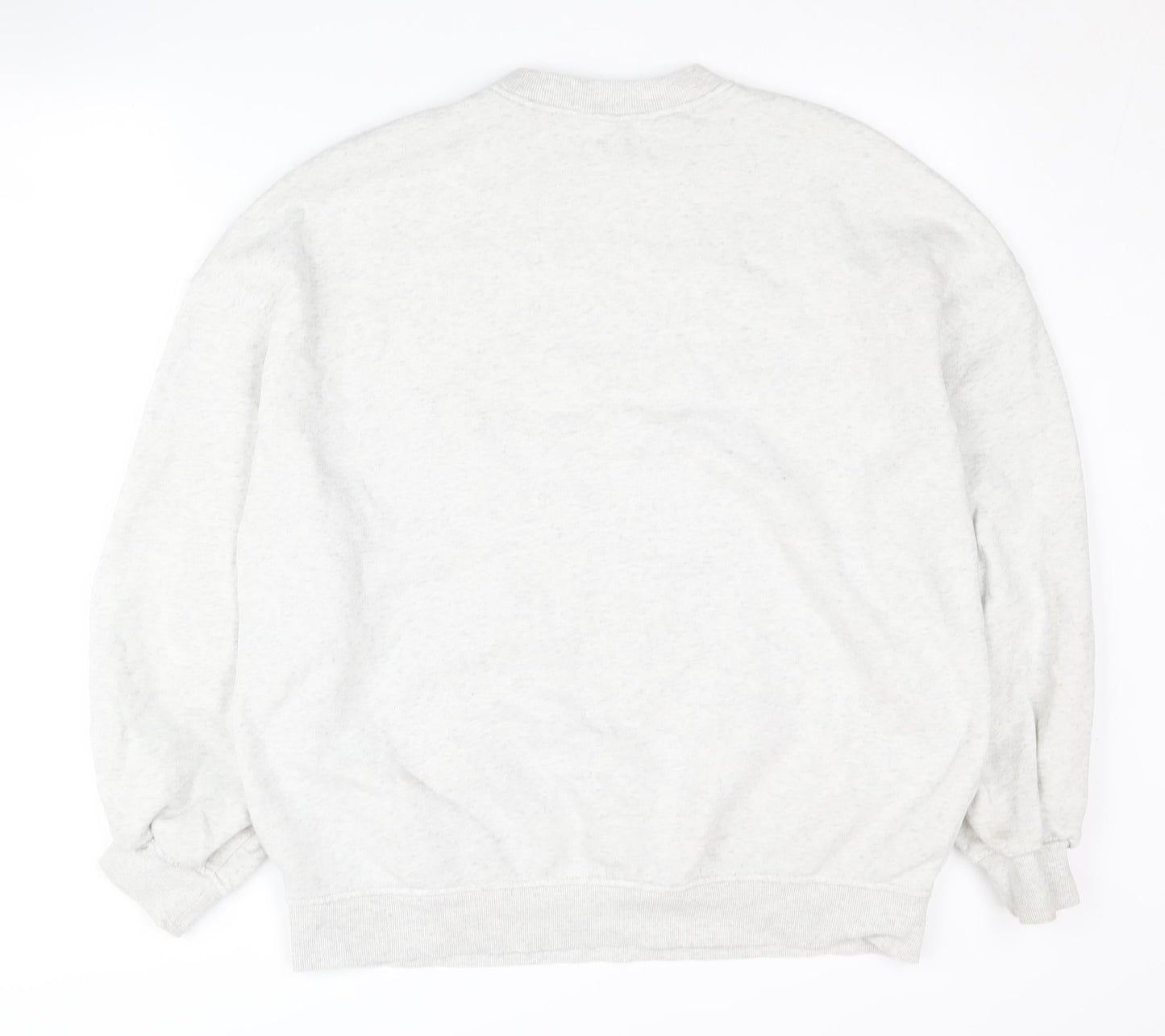 Unisex Adults UK Size S H&M Grey Pullover Sweatshirt