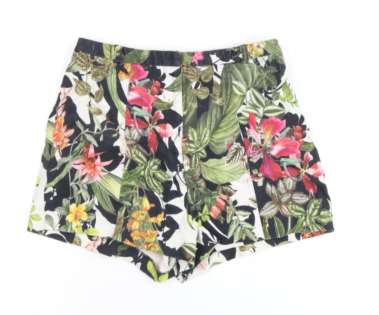 River Island Women's Multicoloured Floral Shorts Size 8