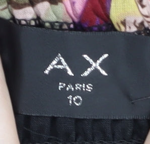 AX Paris Women’s Multicoloured Floral Size 10 A-Line Dress