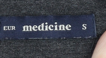 Medicine Women's Black Long Sleeve Dress S