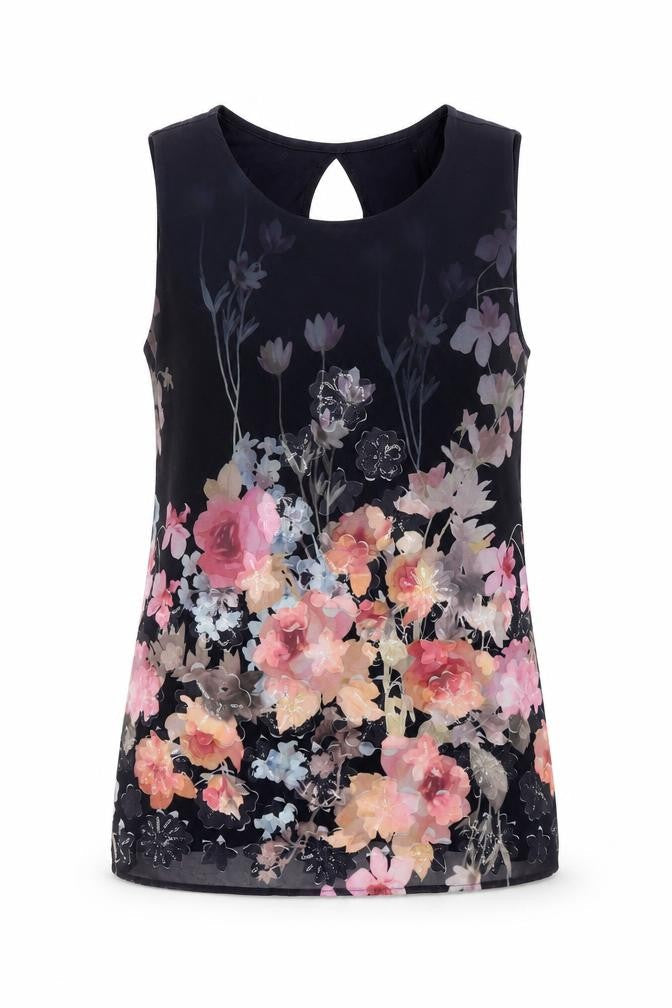 Womens UK Size 8 NEXT Multicoloured Basic Tank