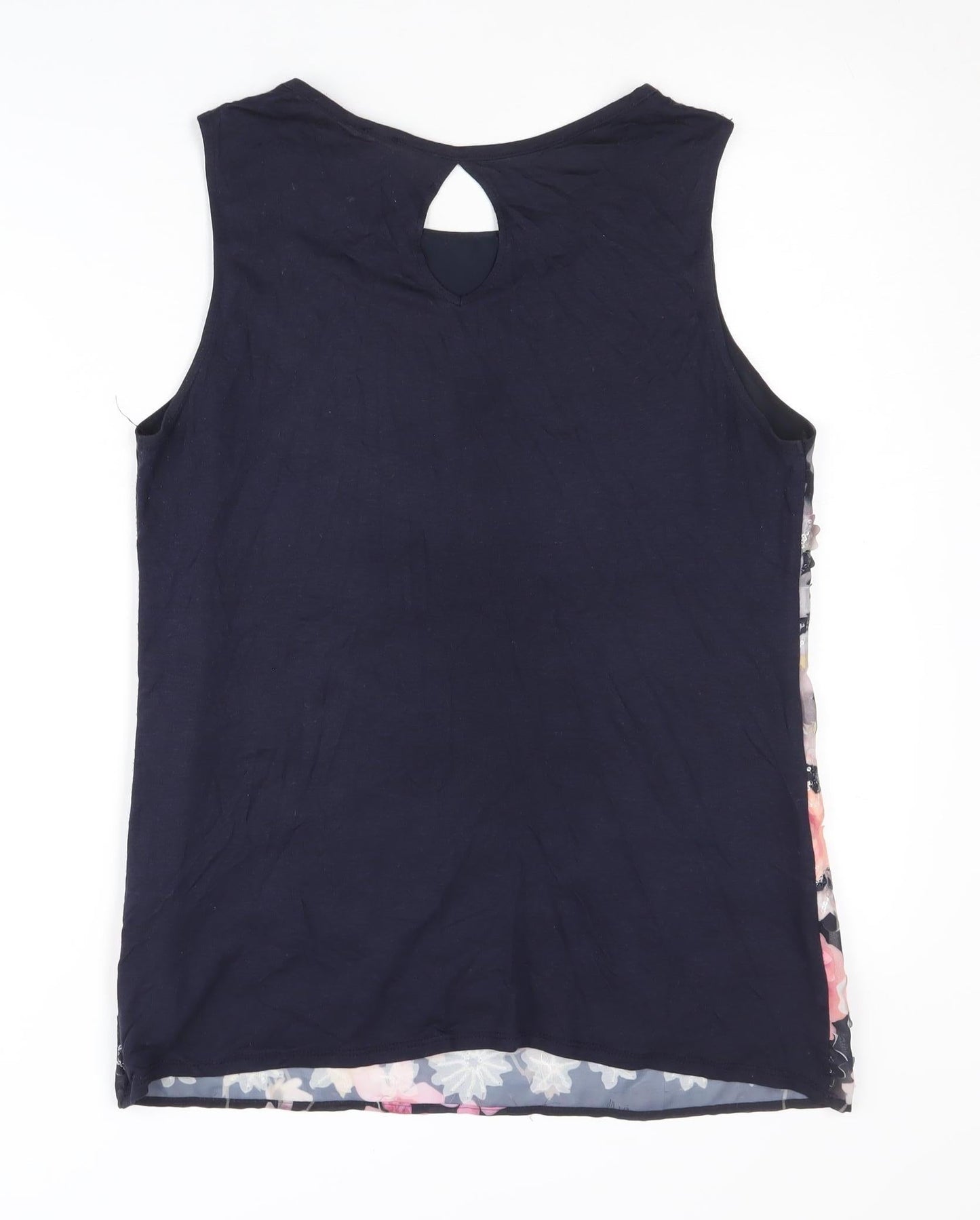 Womens UK Size 8 NEXT Multicoloured Basic Tank