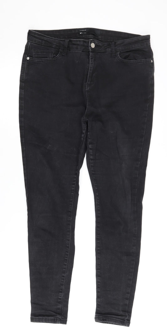 V by Very Women's Black Skinny Jeans, Size 29