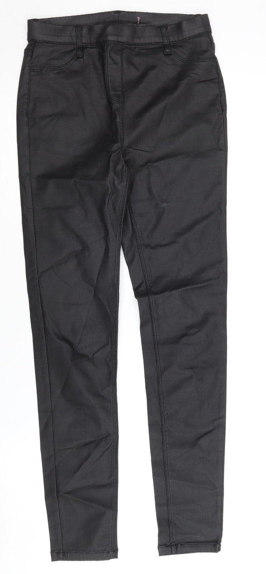 Next Women's Size 8 Black Skinny Trousers