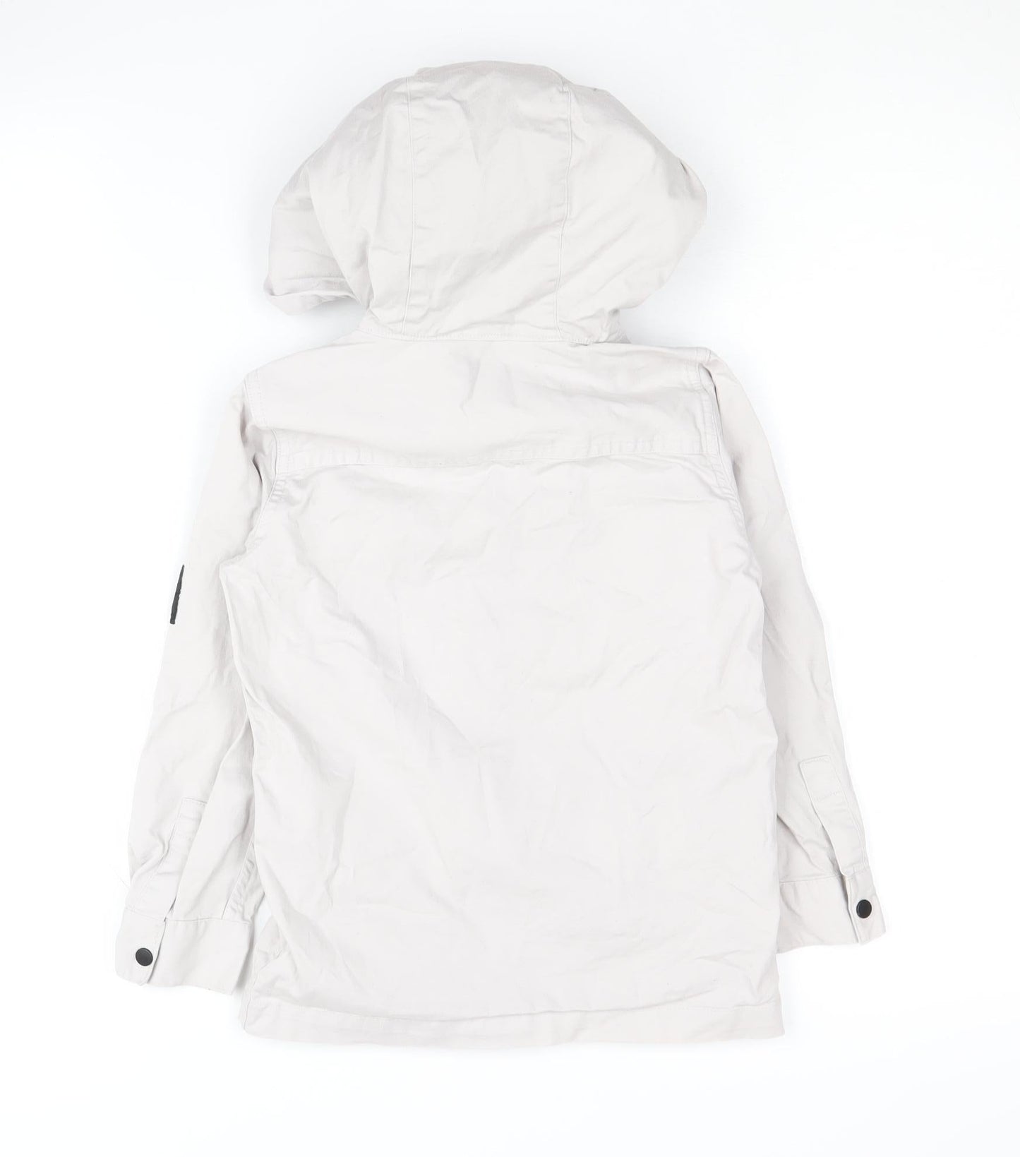 River Island Boys White Hooded Jacket 5-6 Years