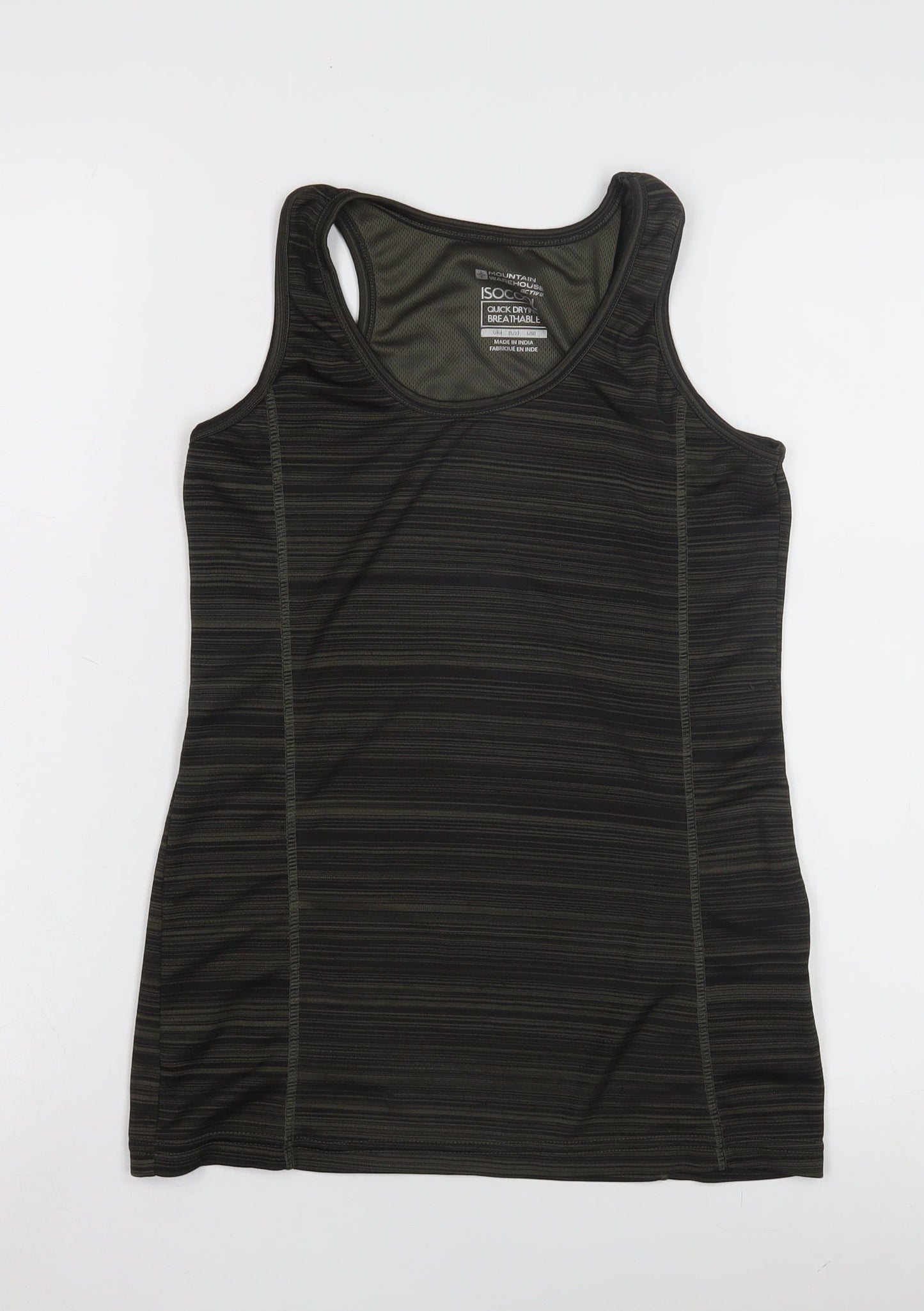 Mountain Warehouse Women's Black Gym Tank Size 4