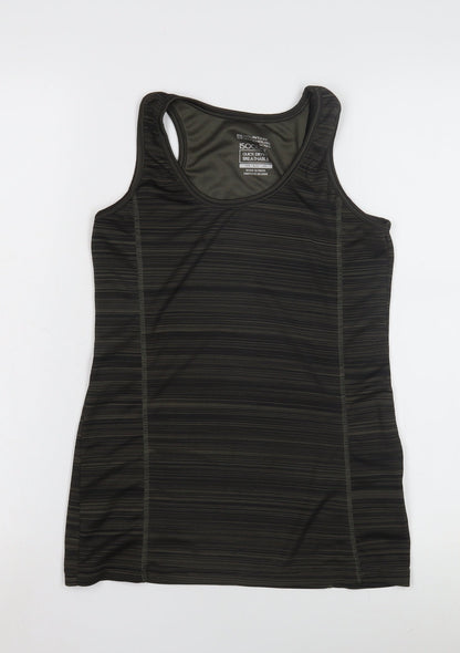Mountain Warehouse Women's Black Gym Tank Size 4