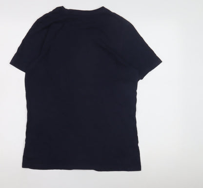 Jack & Jones Teen Blue Graphic Logo T-Shirt, Size 16