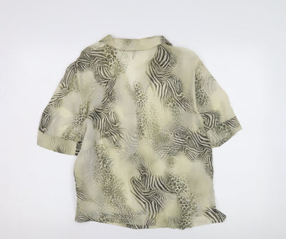 Basler Women's Animal Print Blouse, Size 12, Multicoloured