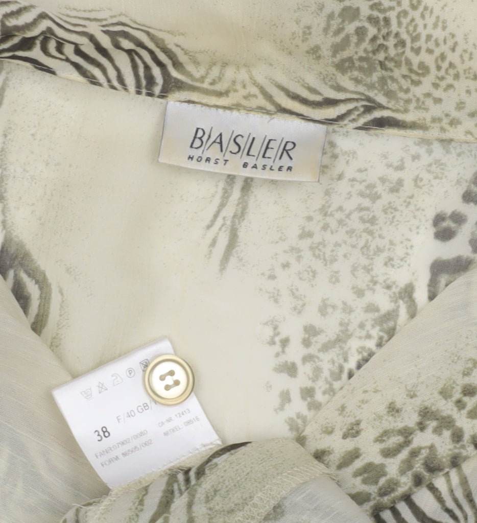 Basler Women's Animal Print Blouse, Size 12, Multicoloured