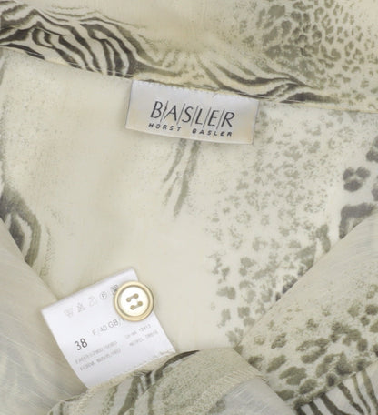 Basler Women's Animal Print Blouse, Size 12, Multicoloured