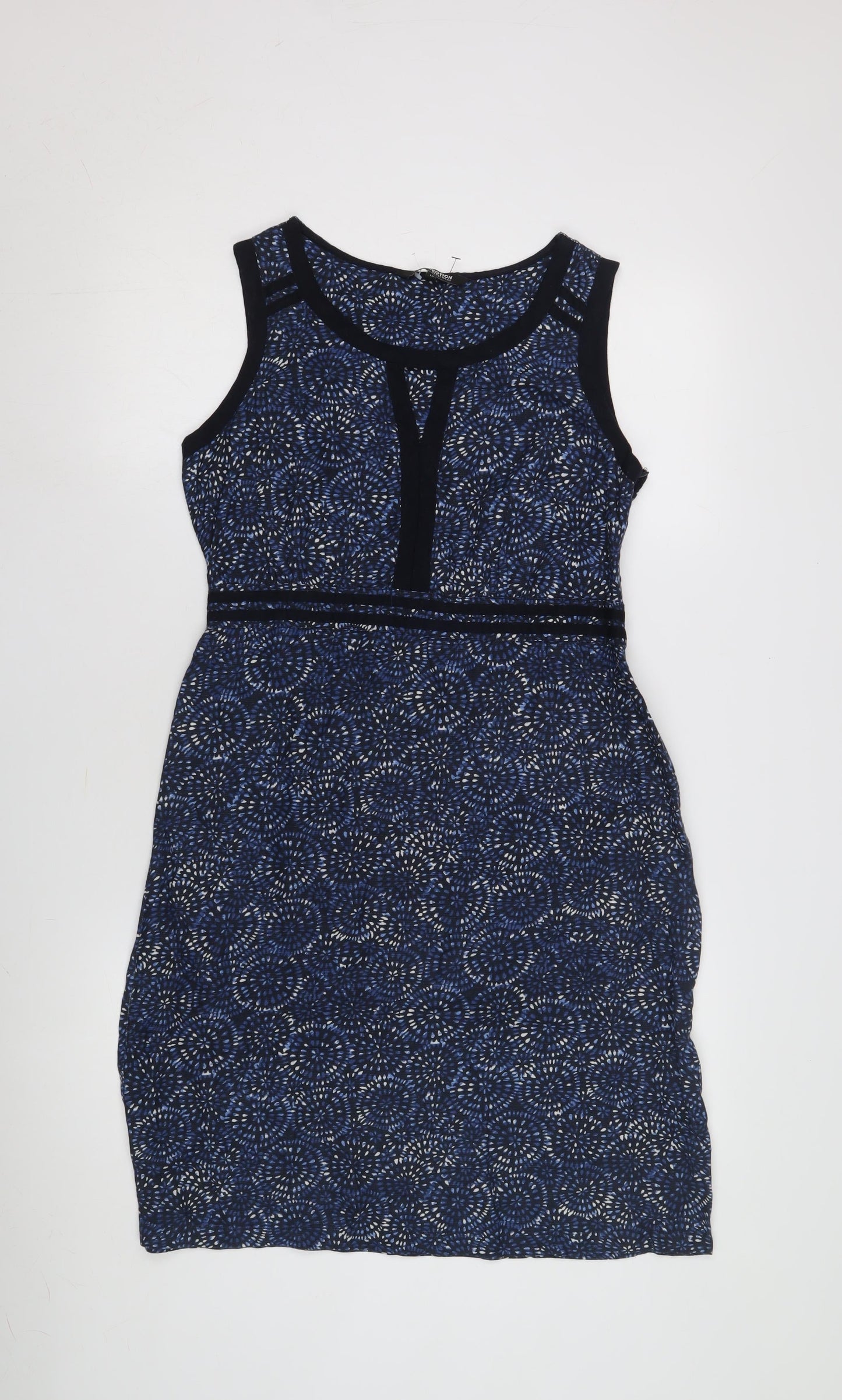 Debenhams Women's Blue Sheath Dress Size 12