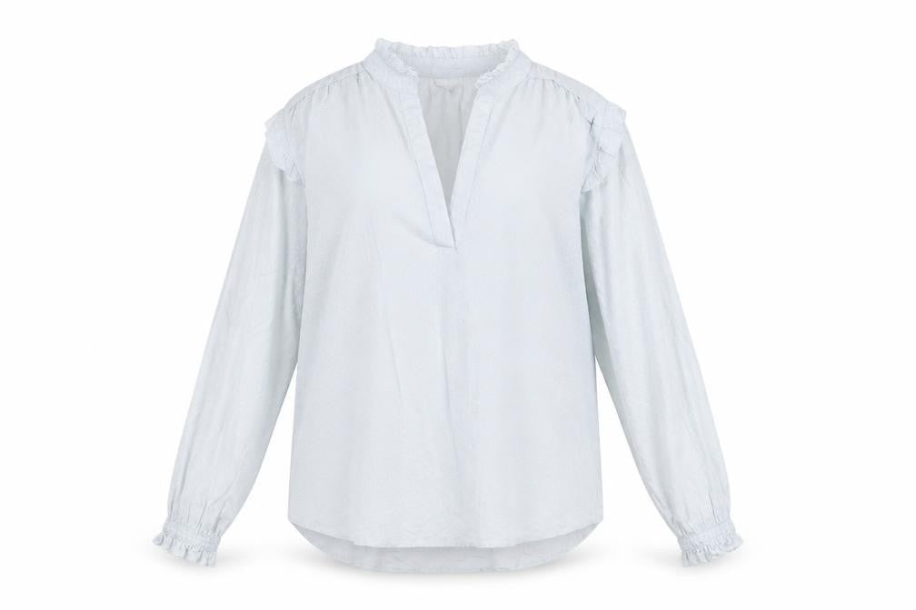 Womens UK Size XS J.CREW White Basic Blouse