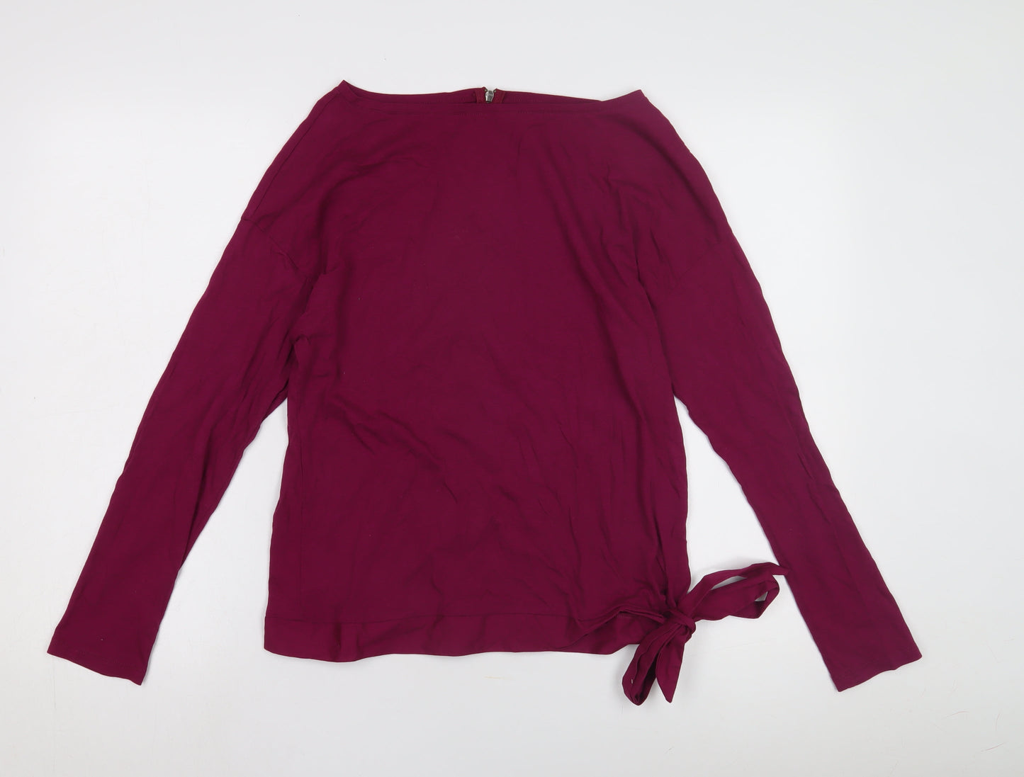 Womens UK Size 10 s.Oliver Red Basic Blouse