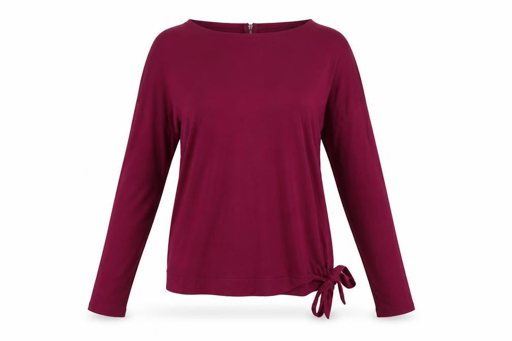 Womens UK Size 10 s.Oliver Red Basic Blouse