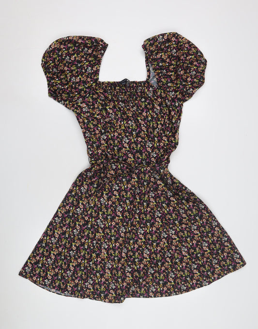 French Connection Women's Floral Short Dress - Size 6