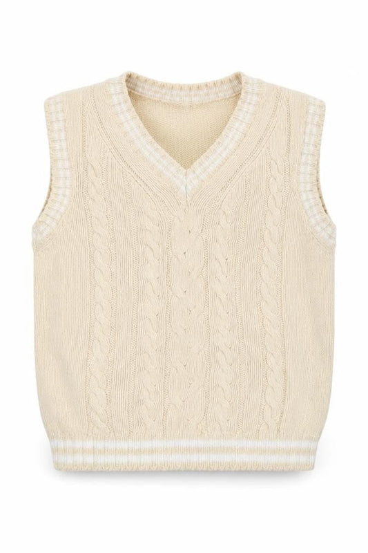 JoJo Maman Bébé Beige Unisex Baby Vest 18-24 Months