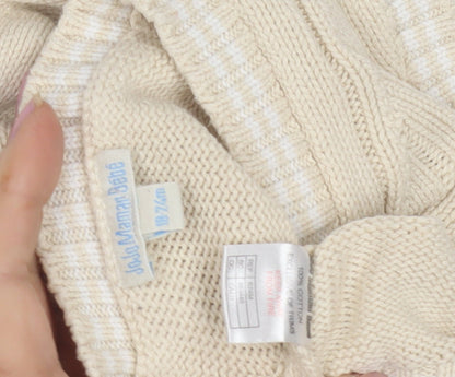 JoJo Maman Bébé Beige Unisex Baby Vest 18-24 Months