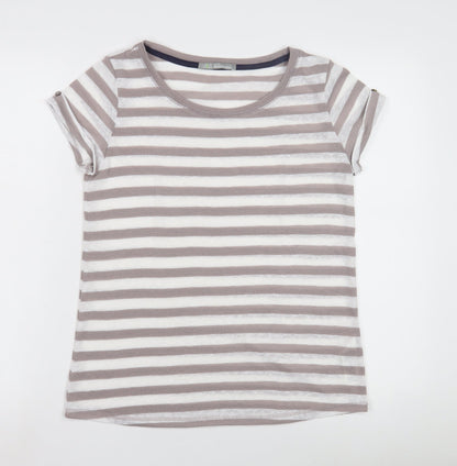 Womens UK Size 8 Marks and Spencer Multicoloured Basic T-Shirt