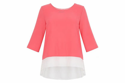 Womens UK Size M Quiz Multicoloured Tunic Blouse