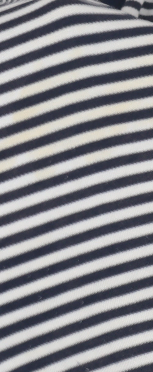 Womens UK Size M CASAMIA Blue Basic T-Shirt