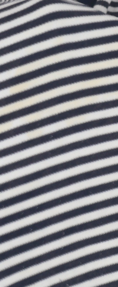 Womens UK Size M CASAMIA Blue Basic T-Shirt