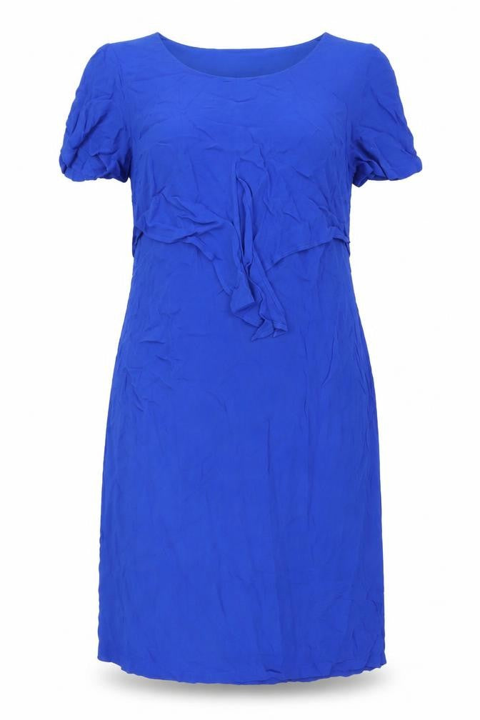 East Womens Blue Dress Size 14 Viscose