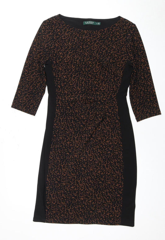 Ralph Lauren Women's Multicoloured Sheath Dress Size 10