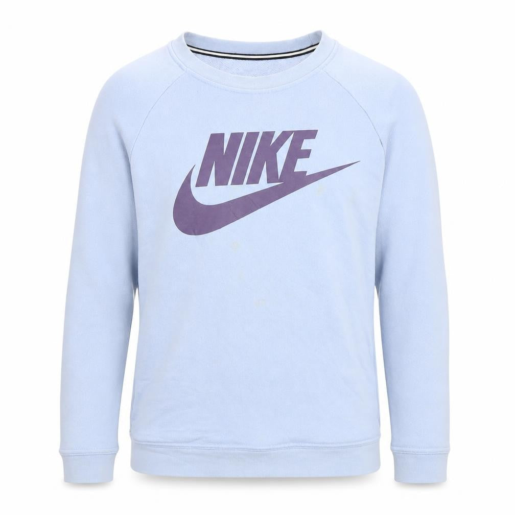 Mens UK Size M Nike Blue Pullover Sweatshirt
