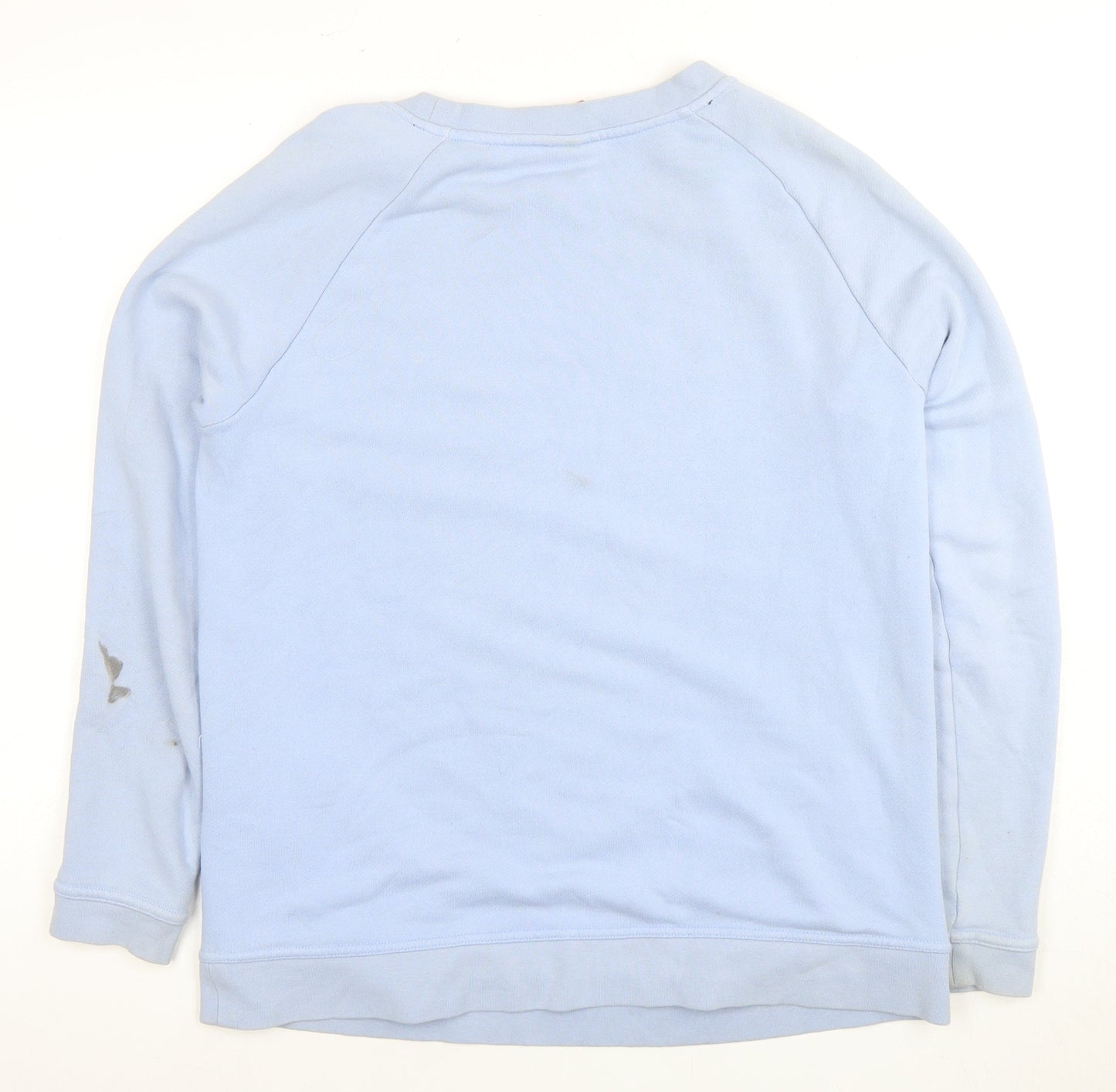 Mens UK Size M Nike Blue Pullover Sweatshirt