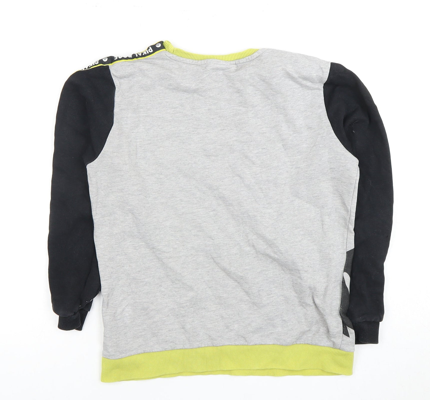 Boys Grey Pokemon Hoodie 11-12 Years - Graphic Pullover