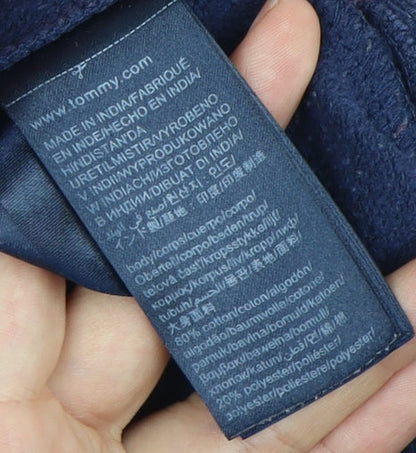 Tommy Jeans Men's Red White Blue Pullover Sweatshirt M