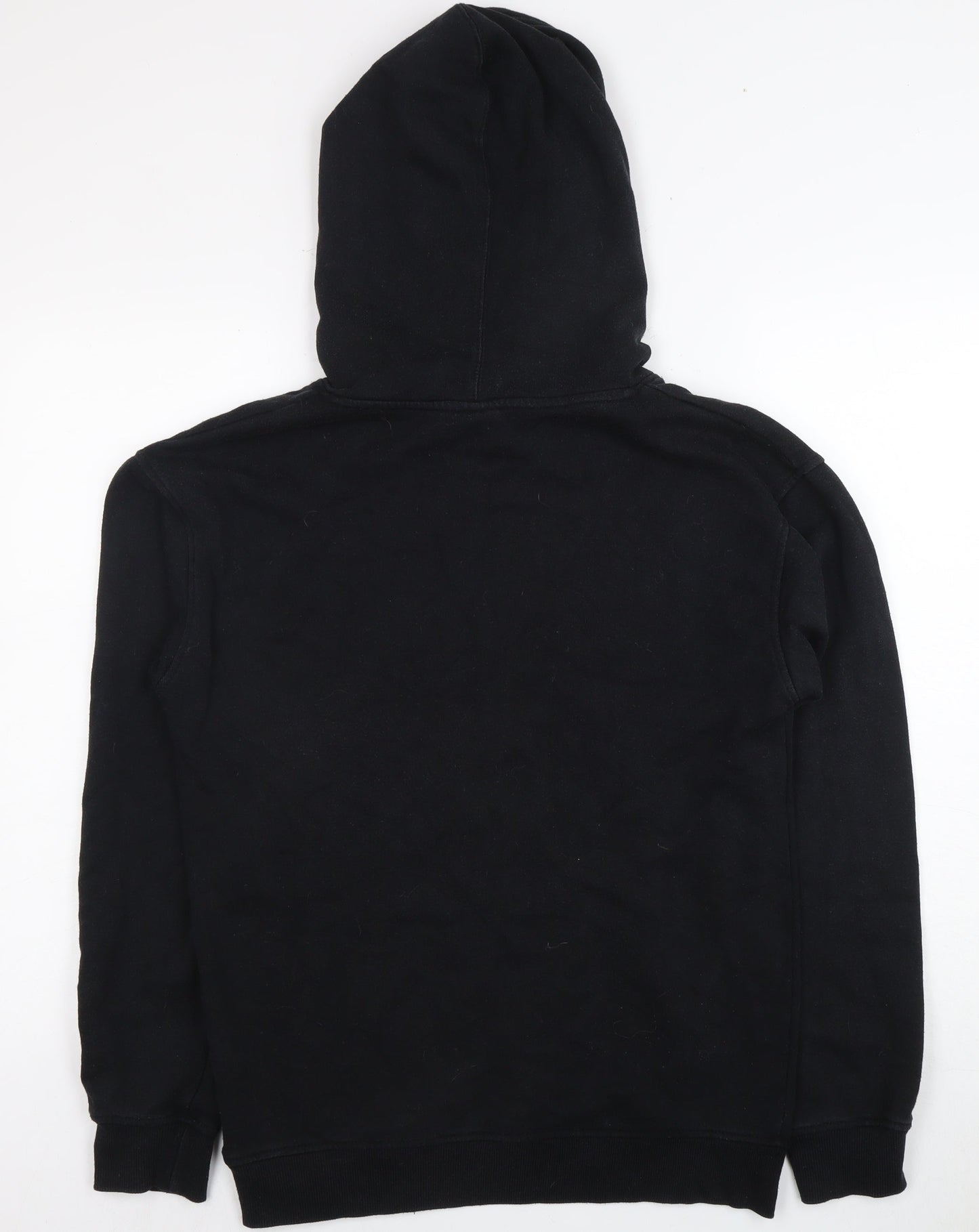 UNK Men's Black Pullover Hoodie S - Basketball Graphic